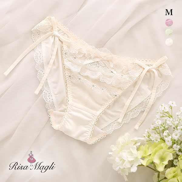 20％OFF【メール便(4)】 リサマリ Risa Magli ラーラ サイドリボンショーツ 単品 レディース 全3色