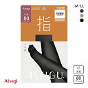  アツギ ATSUGI アスティーグ ASTIGU 指 5本指 タイツ 80デニール 光発熱 レディース 全3色 M-L-L-LL