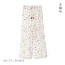 楽天SHIROHATO（白鳩）20％OFF スナイデルホーム SNIDEL HOME 【Musee de la Toile de Jouy】ロングパンツ パジャマ ルームウェア レディース 全3色