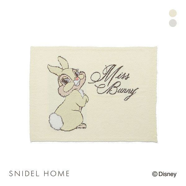 20％OFF スナイデルホーム SNIDEL HOME 【Bambi】ミス・バニー&とんすけ ニットブランケット レディース 全2色