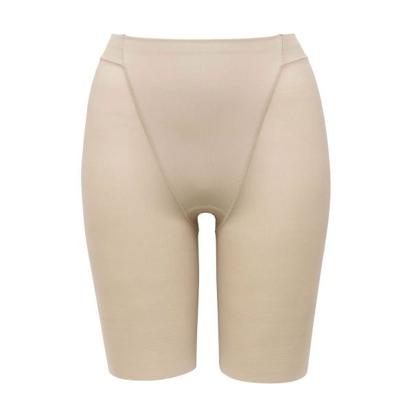 10％OFF【メール便(10)】 ルシアン LECIEN あったか 小腹押さえ パンツ ロング丈 裏パイル 補正下着 ガードル ソフト M・L・LL レディース 全2色 M-LL