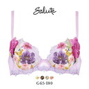 35%OFF ワコール Wacoal サルート Salute 23AW 93G BTJ493 P-UP ブラジャー GHI プッシュアップ 単品 谷間 フェア ...