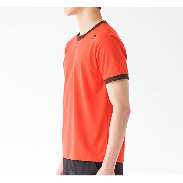 アディダス adidas クルーネック Tシャツ メンズ ショートスリーブ 半袖 スポーツ ...