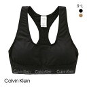 カルバン・クライン Calvin Klein MODERN COTTON NATURALS レーサーバック ハーフトップ アジアンフィット レディース 全2色 S-L