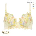 35%OFF ウイング Wing レシアージュ Lesiage 23AW 2850シリーズ ブラジャー サイドすっきり G 単品 レディース 全3色 G70-G...