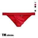 【メール便(3)】 ティーエム コレクション TM collection STRIKESKIN アウトゴム SPORTY BIKINI ビキニ ブリーフ M メンズ 前とじ 全4色