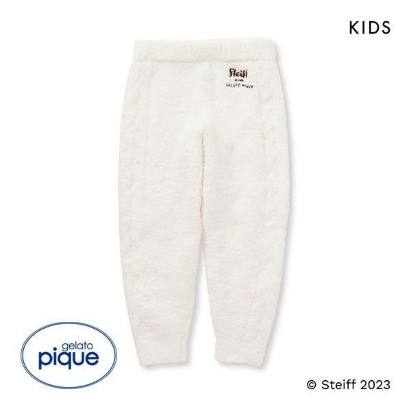 楽天SHIROHATO（白鳩）30％OFF ジェラートピケ キッズアンドベイビー gelato pique Kids＆Baby 【Steiff】【KIDS】パウダーアランロングパンツ ジェラピケ XXS-S