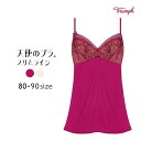37%OFF【メール便(10)】 トリンプ Triumph TR584 天使のブラ スリムライン キャミソール インナー ランジェリー レディース 全2色 80...