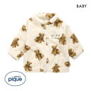 ジェラート ピケ ベビー服 30％OFF ジェラートピケ キッズアンドベイビー gelato pique Kids＆Baby【BABY】ファーフリースベア柄ジャケット ジェラピケ ルームウェア ベビー 70-80