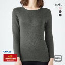20%OFF グンゼ GUNZE ホットマジック HOTMAGIC 寒さ知らず クルーネック 8分袖インナー レディース あったか 裏起毛 厚手 全3色 M-L...