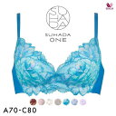 【20 OFF 4/30 09:59まで】ワコール Wacoal SUHADA ONE スハダワン BRB421 ブラジャー ノンワイヤー ABC ワイヤレスブラ 単品 レディース 全4色 A70-C80 ev_sp