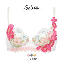 32%OFF ワコール Wacoal サルート Salute 24SS先行 01G BTJ401 P-UP ブラジャー BC プッシュアップ 単品 コア レディ...