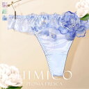 【メール便(5)】【送料無料】 HIMICO 瑞々しく軽やかに咲き誇る Peonia fresca ショーツ Tバック ソング タンガ ML 019series 単品 バックレース レディース 全3色 M-L