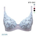 10％OFF ルシアン LECIEN to Liftブラ 3/4カップ ブラジャー BCD 脇肉 脇高 美背中 カップリフト 単品 レディース 全5色 B70-D85