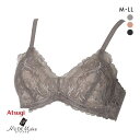 アツギ ATSUGI ヌードメイク NUDE Make 総レース ノンワイヤー ブラジャー ワイヤレスブラ 単品 レディース 全3色 M-LL(4)