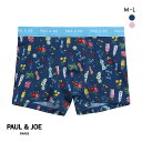 ポール & ジョー PAUL & JOE P&J Muses ボクサーパンツ メンズ 前とじ アンダーウェア 全2色 M-L 父の日 ギフト プレゼント 男性