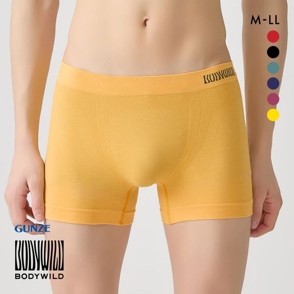 20OFF [(15)  O[ GUNZE {fBCh BODY WILD {NT[pc 3D-Boxer ̐^ Y OƂ { S4F M-LL