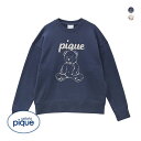 【最大100%ポイントバック・3/15限定】ジェラートピケ gelato pique 【UNISEX】裏毛ワンポイントプルオーバー ジェラピケ パジャマ ルームウェア 全2色 S-M-M-L