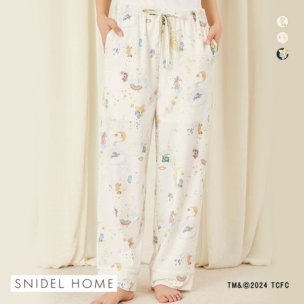 スナイデルホーム SNIDEL HOME カットパンツ パジャマ ルームウェア レディース 全3色