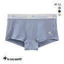 ルコックスポルティフ le coq sportif 一分丈 ショーツ ボーイレングス レディース ロゴ ボクサー 単品 全3色 M-LL 下着