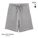 ジェラートピケ オム GELATO PIQUE HOMME メンズ 【KOUSUKE SHIMIZU】【HOMME】エアモコハーフパンツ ジェラピケ ルームウェア パジャマ 全2色 M-L