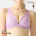 30%OFF グンゼ GUNZE トゥシェ Tuche ふわっと盛れるワイヤレス ブラジャー ノンワイヤー レディース 単品 全4色 B70-D75