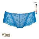 27%OFF【メール便(4)】 ウイング Wing レシアージュ Lesiage 24SS 2920シリーズ ショーツ ML ラインレス ヘム ひびきにくい 単品 レディース 全5色 M-L