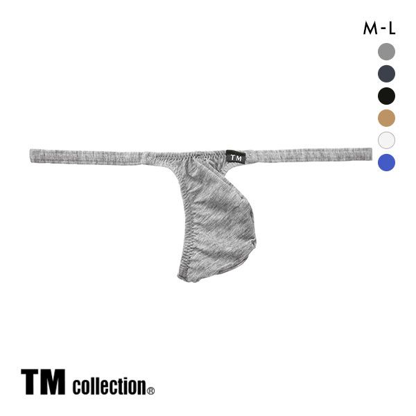  ティーエム コレクション TM collection STRIKESKIN サイドストリング バルジ Tバック ML メンズ 前とじ ビキニブリーフ 全6色 M-L