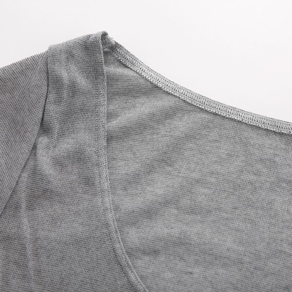 【20%OFF・7/13 09:59まで】 ワコール Wacoal スゴ衣 薄い、軽い、涼しい 2分袖 ト...