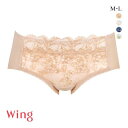 25%OFF【メール便(4)】 ワコール Wacoal ウイング Wing KB2872 KF2472 ときはなつブラ ショーツ ラインレス ヘム ひびきにくい ML 単品 レディース 全4色 M-L