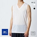 20%OFF【メール便(10)】 ミズノ MIZUNO カルエアー Vネック ノースリーブ メッシュ インナーシャツ メンズ ドライエアロフロー搭載 吸汗速乾 ...