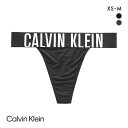  カルバン・クライン Calvin Klein INTENSE POWER MICRO HIGH LEG THONG ソング Tバック ショーツ 単品 レディース 全2色 XS(日本S)-M(日本L)