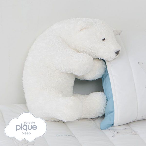 30％OFF ジェラートピケ gelato pique 【Sleep】シロクマ クッション ジェラピケのサムネイル