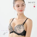 40%OFF ナルエー NARUE ランジェリー アネーロ ブラジャー DE Lワイヤー 谷間ブラ 単品 レディース 全3色 D65-E75