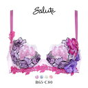 27%OFF ワコール Wacoal サルート Salute 24SS 06G BTJ406 P-UP ブラジャー BC プッシュアップ 谷間 単品 シーズン レディース 盛りブ..