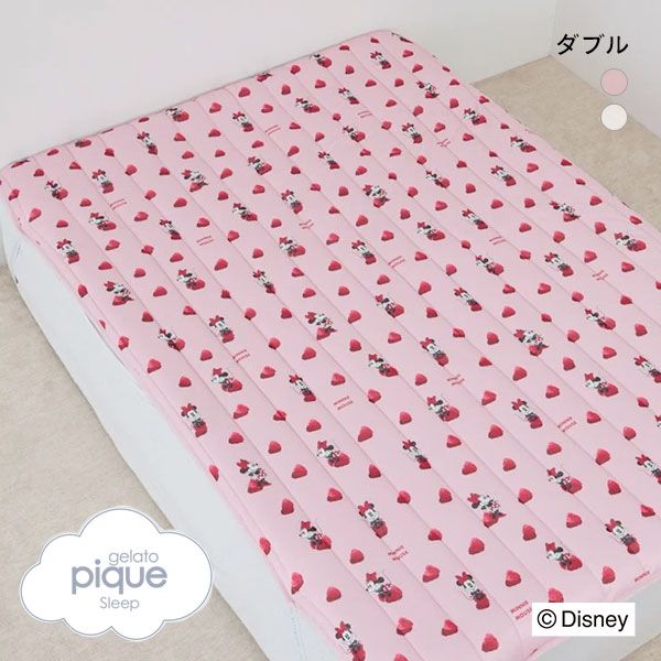 30％OFF ジェラートピケ gelato pique 【Sleep】Minnie/接触冷感プリント