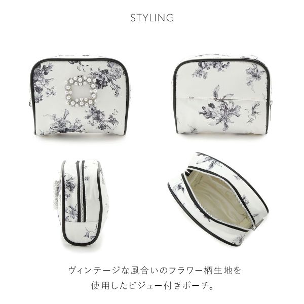 30％OFF スナイデルホーム SNIDEL HOME ビジューポーチ レディース 全3色 父の日 ギフト プレゼント 男性メンズ