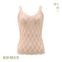 キッドブルー KID BLUE シャーリングレース キャミソール レディース メール便(7) インナー 全2色 M-L 母の日