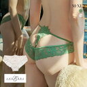 アンブラ ANNEBRA Playful バックオープンデザイン レースショーツ 総レース 単品 レディース 全2色 M-XL 下着 【メール便(5)】