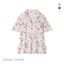 30%OFF スナイデルホーム SNIDEL HOME カットレーヨン開襟トップス パジャマ ルームウェア レディース 全3色 母の日