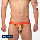 トゥート TOOT マルチブロック ビキニ フルバック メンズ 前閉じ CV24A002 立体カップ ローライズ 全3色 S-XL