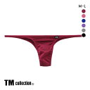 メール便(3) ティーエム コレクション TM collection Shinysmooth ハギナシシャープ ハーフバック ハイライズ ML メンズ ビキニ ブリーフ セクシー 全6色 M-L 父の日 ギフト プレゼント 男性