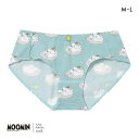 20%OFF ウンナナクール MOOMIN × une nana cool ショーツ スタンダード ムーミン 単品 レディース 全4色 M-L 下着 【メール便...