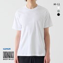 20%OFF【メール便(30)】 グンゼ GUNZE ボディワイルド BODY WILD Tシャツ メンズ ジャケットの襟が汚れにくい 半袖 インナー M L LL 全3色 M-LL