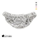 【メール便(3)】 ラポーム La-Pomme by petite mignon 細ボーダー柄 極浅 スキャンティー フルバック レディース 日本製 単品 全3色
