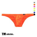 【メール便(4)】 ティーエム コレクション TM collection Soft lace ハイレグモッコリ ハーフバック ML メンズ ビキニ セクシー 前...