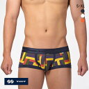 トゥート TOOT マルチブロック ウルトラマイクロボクサーパンツ ローライズ メンズ 前とじ CB24A005 立体カップ 日本製 全3色 S-XL