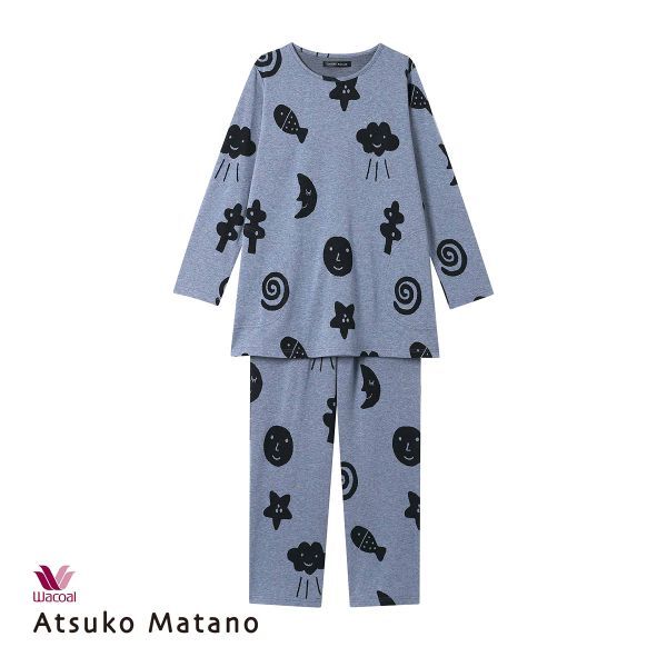 楽天市場】マタノアツコ(カラーブルー)(ルームウェア|ナイト 楽天市場】マタノアツコ(カラーブルー)(ルームウェア|ナイト