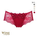 23%OFF【メール便(5)】 ウイング Wing レシアージュ Lesiage 24AW 2960シリーズ ショーツ ML ヘム ラインレス PF2961 単品 レディース 全5色 M-L