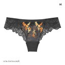 20%OFF【メール便(3)】 ウンナナクール une nana cool 魔女の猫 Tバックショーツ ソング バックレース 単品 ねこと魔女の世界を表現 レディース 全3色
